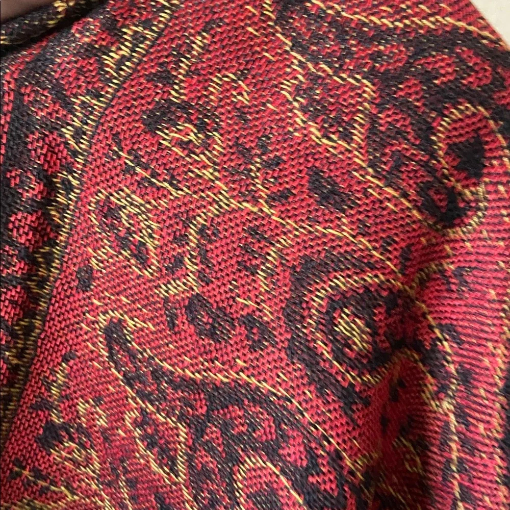 NEW Paisley Chocolate & Brown Scarf Wrap
